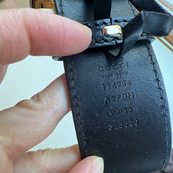 Gucci Belt With Interlocking G Buckle - Picture 3 of 4